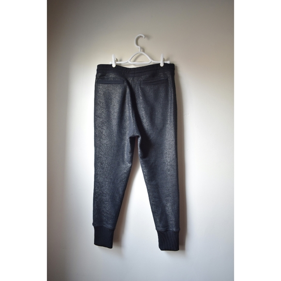 IRO Lottie Coated Jersey Track Pants sz L - Picture 5 of 9